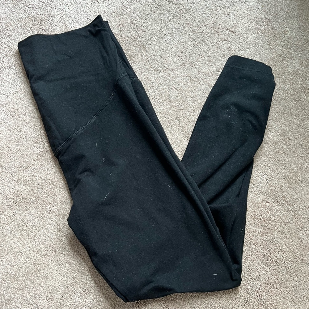 Old Navy full panel full length maternity leggings black medium